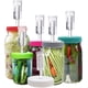 thumbnail image 1 of Kit de Fermentación Klemon – Juego de 6 tapas para frascos de boca ancha, 1 of 8