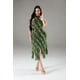 thumbnail image 1 of Vestido Con Cuello Halter Volantes Cordones Y Espalda Abierta Con Abertura Frontal Verde (para Mujer), 1 of 4