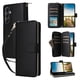 thumbnail image 3 of Funda Cartera con Cremallera y Correa para Samsung Galaxy A14 5G Soporte y Tarjetero Negro, 3 of 6