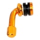 thumbnail image 3 of cnc aluminio motocicleta scooter llanta rueda aire neumático neumático válvula vástago oro, 3 of 4