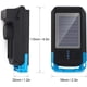 thumbnail image 3 of Luz de bicicleta Luz de bicicleta con bocina Faro de bicicleta Luz de conducción nocturna Luz de bicicleta solar Linterna Faro de bicicleta recargable Faro de bicicleta solar recargable por USB Luz de, 3 of 7