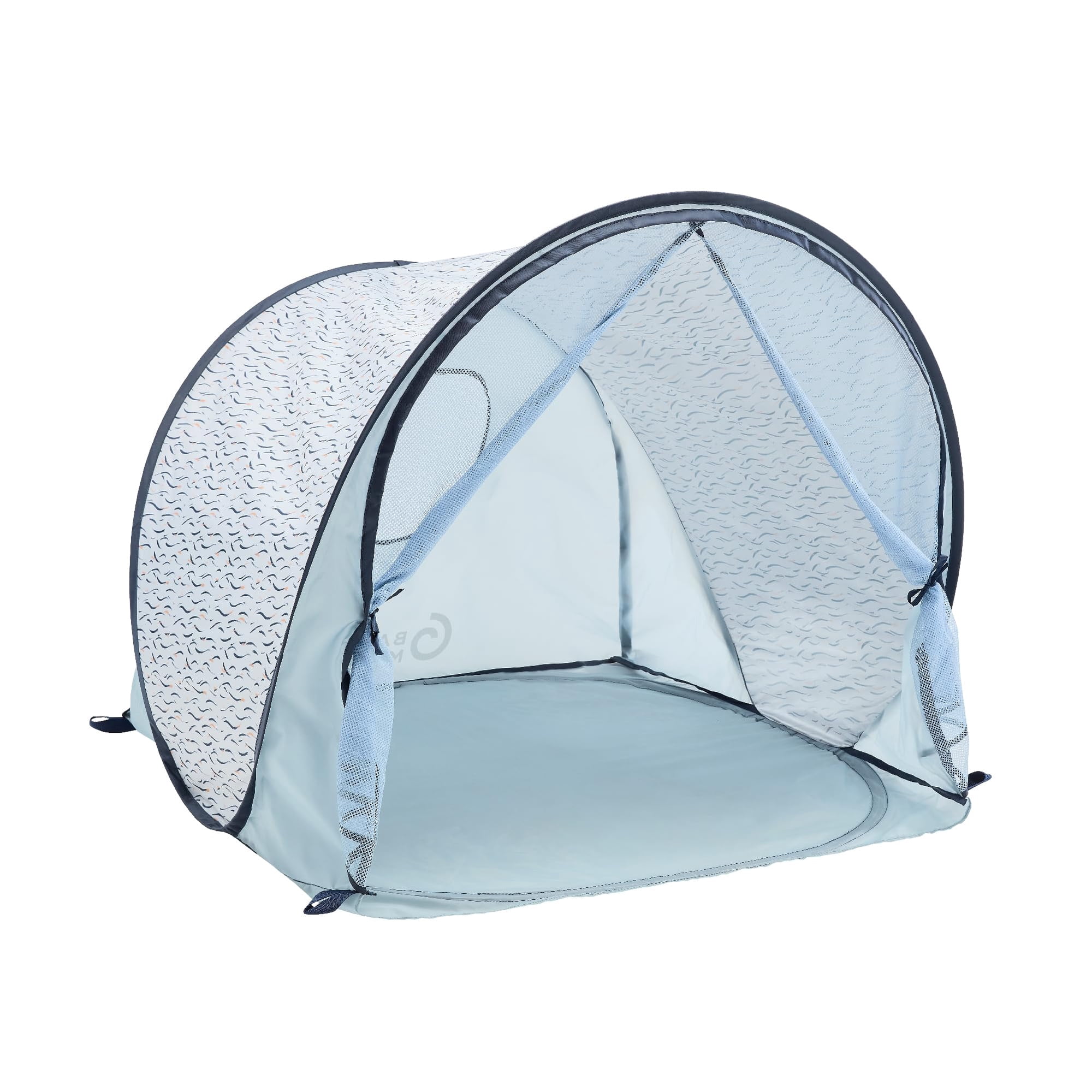 Tienda De Campaña Portátil Babymoov Blue Waves, 100 X 89 X 84 Cm, Upf 50+