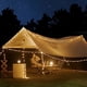 thumbnail image 4 of Waterproof Battery Operated String Lights, Christmas Decorations For Outdoor Camping,Tent Decoration, Warm White, Super Foot Bowl Sunday Party Goods, 4 of 5