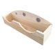 thumbnail image 2 of Alimentador De Heno Para Conejos De Madera, Jaula Colgante Para Animales Peque?os, Hámster, Chinchilla, 2 of 5