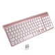 thumbnail image 2 of Desktop Slim 2 4g Teclado Inalámbrico Teclado Para Pc Laptop Numérico Teclado Rosa Oro, 2 of 5