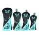 thumbnail image 3 of 4 Fundas Para Cabezas De Palos De Golf, Cuello Largo, Resistentes A Arañazos, Profesionales, Color Negro, 3 of 5