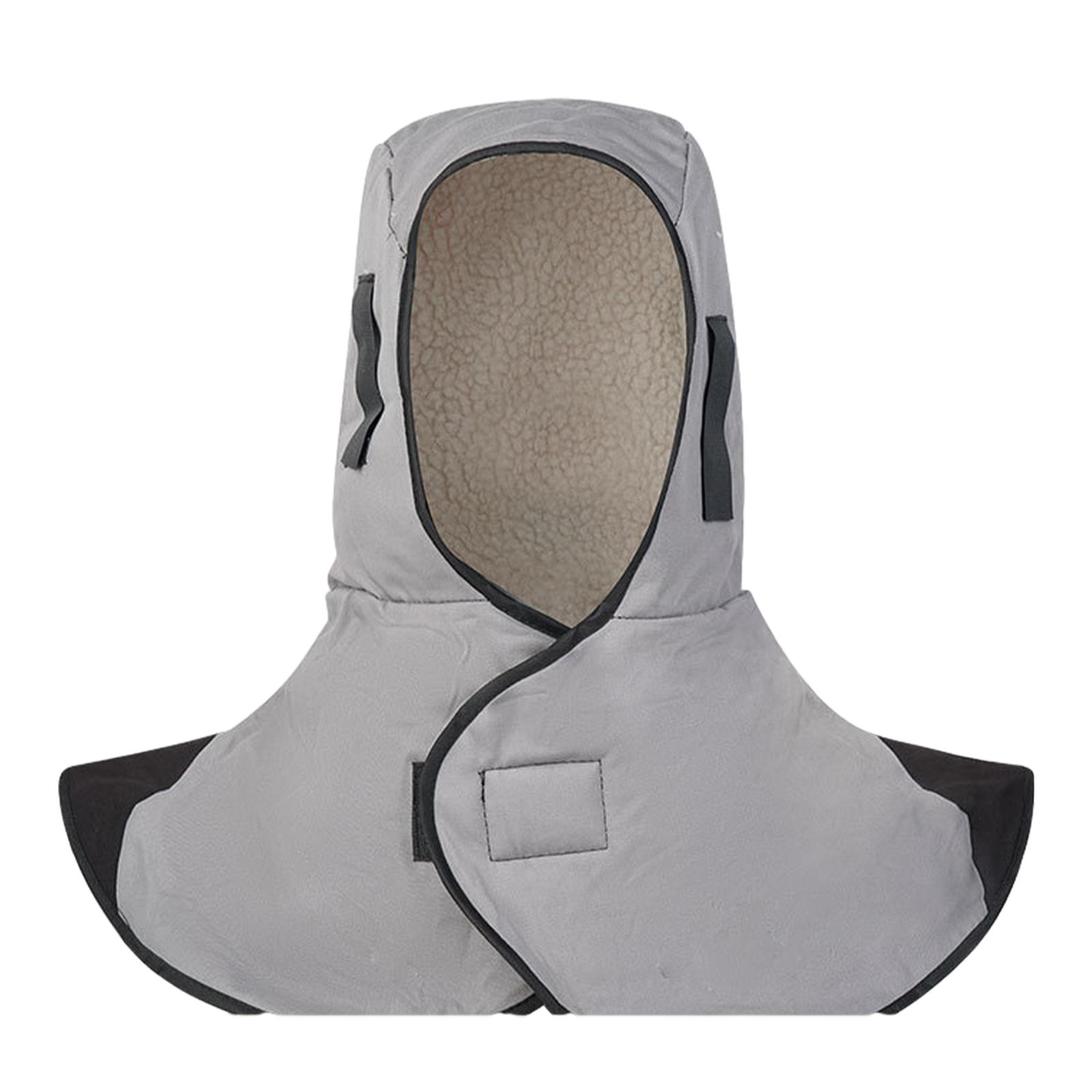 Ioensy - Capuchas De Soldadura Protectoras Completas Protector De Cuello De Soldadura Multifuncional Duradero Gris