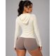 thumbnail image 2 of Chaqueta Deportiva Mujer Ajustada con Capucha, Cierre Completo y Bolsillos, 2 of 3