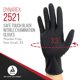 thumbnail image 2 of Guantes de examen de nitrilo desechables Dynarex Safe-Touch negros, 2 of 7