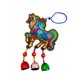 thumbnail image 1 of Adorno De Caballo De A?o Nuevo Chino, Decoración Del Festival De Primavera Para Oficina, Sala De Estar, Campanas, Café Bordado, 1 of 5