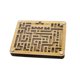 thumbnail image 3 of Juego De Laberinto De Madera, Juego De Rompecabezas De 2 Lados Para Adultos, Adolescentes, Niños, Juguetes Educativos, 3 of 3