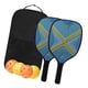 thumbnail image 3 of Pickleball Padel Mujer Cuadro De Carbono Con Bolsa De Pelotas Actividades Al Aire Libre Deportes Amarillo, 3 of 5
