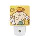 thumbnail image 1 of Pompompurin Luz nocturna LED con sensor de anochecer a amanecer para dormitorio, baño, pasillo, escaleras - Lámpara LED nocturna de enchufe, 0.5W - 1 pieza, 1 of 6