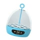 thumbnail image 3 of Mini Incubadora De 6 Huevos, Máquina Hatcher, Bandeja Volteadora De Huevos Con Luz Para Aves De Corral, Manual USB Azul, 3 of 5