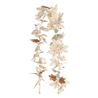 Magideal - Guirnalda De Hojas De Arce De Otoño, Calabaza Artificial Para Puerta De Entrada, Repisa Para Balcón, Enredadera Colgante, Decoración De Halloween Para