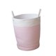 thumbnail image 1 of Cestas De Almacenamiento Organizador De Artículos Diversos De Almacenamiento De Cuerda De Algodón Con Asas Rosa L, 1 of 5