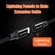 thumbnail image 3 of Cable de extensión Lightning AGVEE de 1 m hembra a macho para iPhone, 3 of 3
