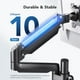 thumbnail image 3 of Brazo de monitor HUANUO Single para pantallas de 13 a 32 pulgadas de hasta 9 kg, 3 of 3