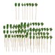 thumbnail image 4 of 100pcs palillos de bambú aperitivo palillos de cóctel de madera decoración del partido, 4 of 5