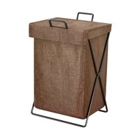 Magideal - Cesta De Lavandería Plegable Cesta De Lavandería Cesta De Lavandería Organizador De Ropa Cesta De Ropa Sucia Portátil Cesta De Lavandería Grande Para Con Tapa