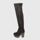 thumbnail image 2 of Bota Bucanera Negro Vía Franca, 2 of 3
