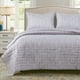 thumbnail image 1 of Quilt Reversible Textura King Gris, 1 of 3