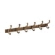 thumbnail image 5 of Ganchos De Pared Para Abrigos Perchero Moderno Montado En La Pared Para Bufandas Toallas Cocina Bronce 6 Ganchos, 5 of 5