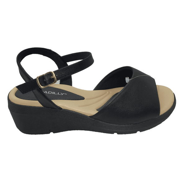 SANDALIAS PICCADILLY BLACK PI-54036200000027 - Talla 36