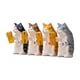 thumbnail image 5 of 4 resina gato Animal modelo coleccionable Mini accesorios escritorio decoración artesanía escultura para escritorio cumpleaños regalo fiesta niños, 5 of 5