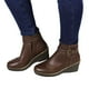 thumbnail image 1 of Botin de Mujer Invierno 72 Yassne Marron, 1 of 5