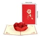 thumbnail image 3 of Surprise Your Loved One with a Classy 3D Pop-up Wedding or Valentine's Day Greeting Card - Beautiful Popped Rose Design with Sparkly Inside and Greeting Book Keepsake - Great Quality and Amazing Price, 3 of 4