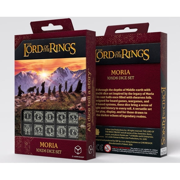 Conjunto de Dados Q Workshop El Señor de los Anillos – Moria 10xD6