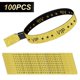 thumbnail image 4 of Pulseras de tela WristPhonBon VIP 100 unidades para eventos, color dorado, 4 of 8