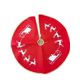 thumbnail image 1 of Faldón Arbol Navidad rojo con Trineos, 1 of 2