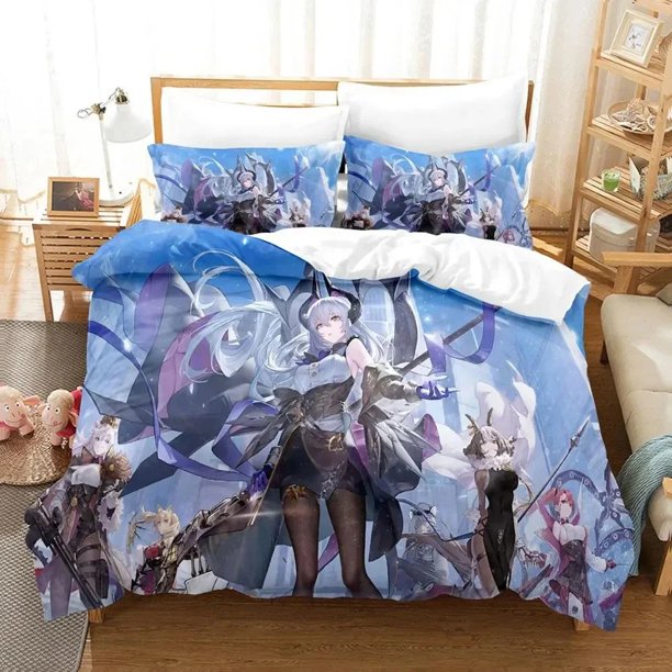 Echocalypse Bedding Set Duvet Cover Bed Set Quilt Cover Pillowcase Comforter Size Boys Adult Bedding Set Bed Sheets