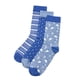 thumbnail image 1 of Calcetines Hombre Print Tripack Color Azul Corona, 1 of 4