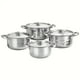 thumbnail image 4 of Bateria de cocina Acero Inoxidable 8 piezas Chic Haus, 4 of 5