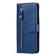 thumbnail image 1 of Funda con Cremallera para Samsung Galaxy S22 5G, Carcasa Cartera de Cuero PU con Soporte y Tarjetero, 1 of 6