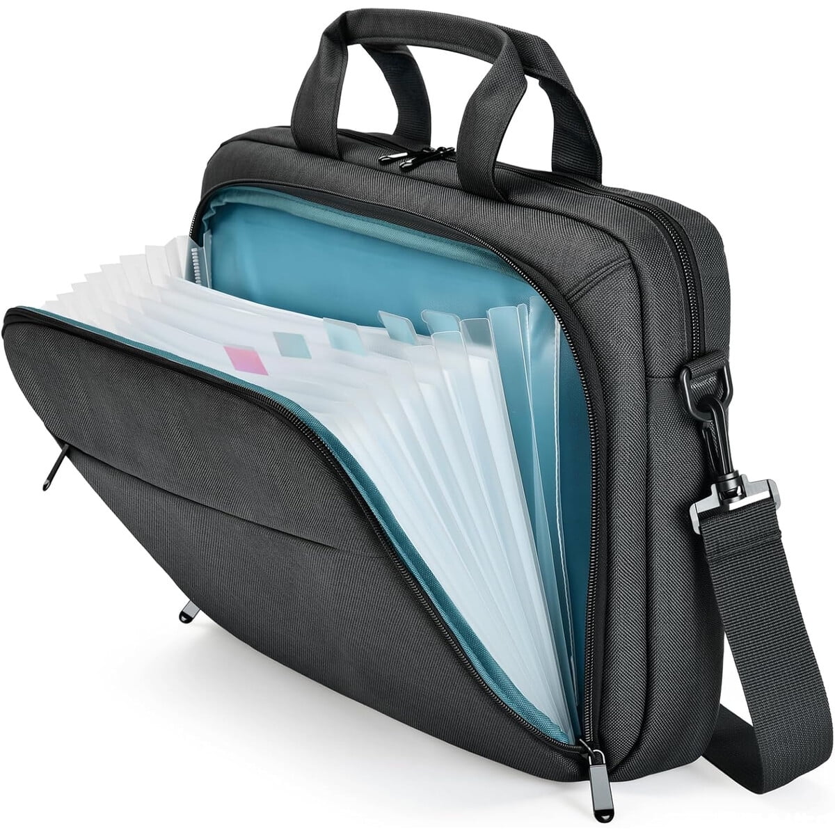Bolso Para Laptop Bulado 15.6 Resistente Al Agua Con Organizador
