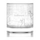 thumbnail image 1 of Vaso de Whisky Well Told con Mapa de Baltimore 325 ml Transparente, 1 of 5