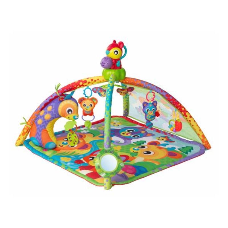 Playgro - Gimnasio Woodland Música Y Luces Proyector Multicolor