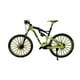 thumbnail image 1 of Bicicleta mtb escala 1:10 yellow, coleccionable, 1 of 6