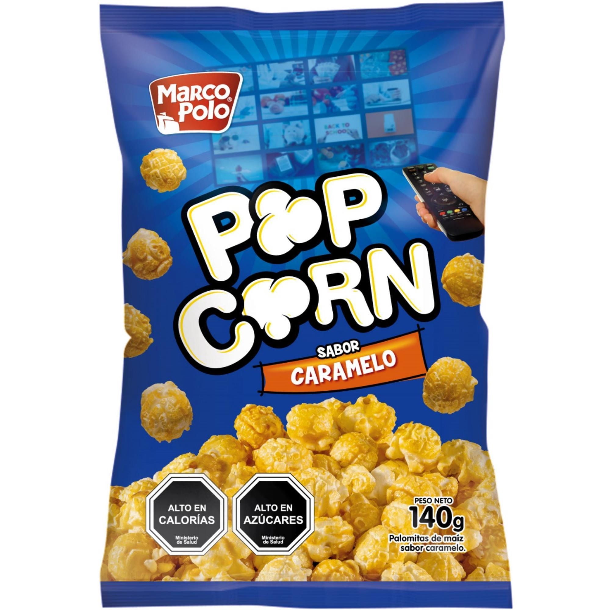 Pop Corn Caramelo 140 g Marco Polo