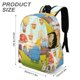 thumbnail image 3 of El Show de Pícaro-theme Backpack, Campus style schoolbag Bookbag with Adjustable Shoulder Straps And Large Zip Compartment, Unisex Travel Bags.42x30x15cm, 3 of 6