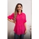 thumbnail image 1 of Blusa Mujer Tipo Lino Algodón Manga Larga Premium Liviana Botones 8056, 1 of 3