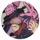 thumbnail image 3 of Jujutsu Kaisen Alfombra Redonda de Felpa Coral, Antideslizante, No Desprende Pelusas, Lavable y Duradera para Salón, Dormitorio y Habitación de Niños 60cm, 3 of 6