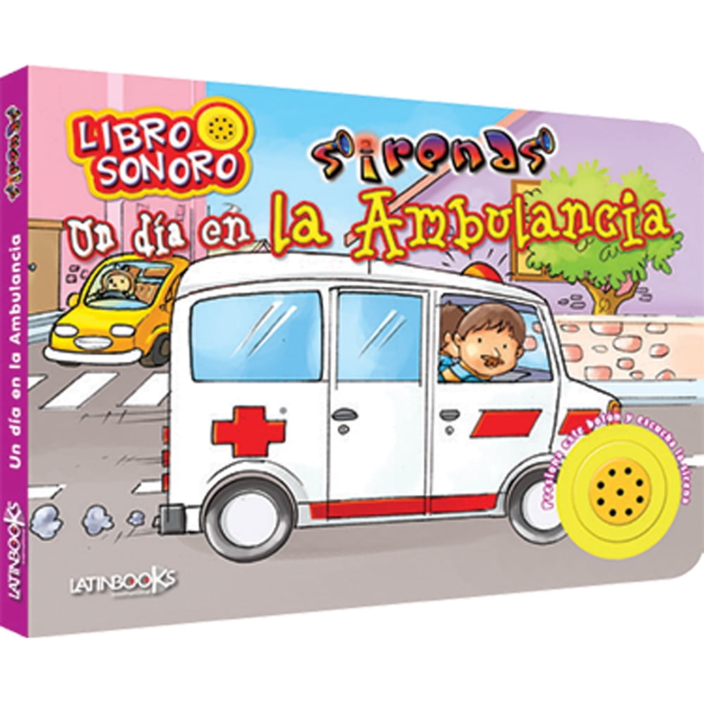 Zig-zag - Libro Un Día En Ambulancia / 8 Páginas De Cartón, De 21 X 16 Cm. Tapa Cartoné. Incluye Baterías.