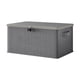 thumbnail image 3 of Caja De Almacenamiento Plegable Decorativa Con Cerradura Para Sala De Juegos, Dormitorio, Guardería, 38 Cm X 26 Cm X 15 Cm, 3 of 5