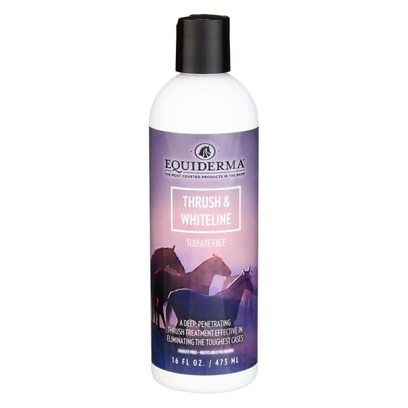 Tratamiento Thrush & White Line Equiderma 473 ml para caballos