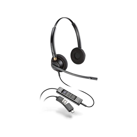 Audífonos Plt Encorepro 525-M Usb‑A/Usb‑C Para Teams